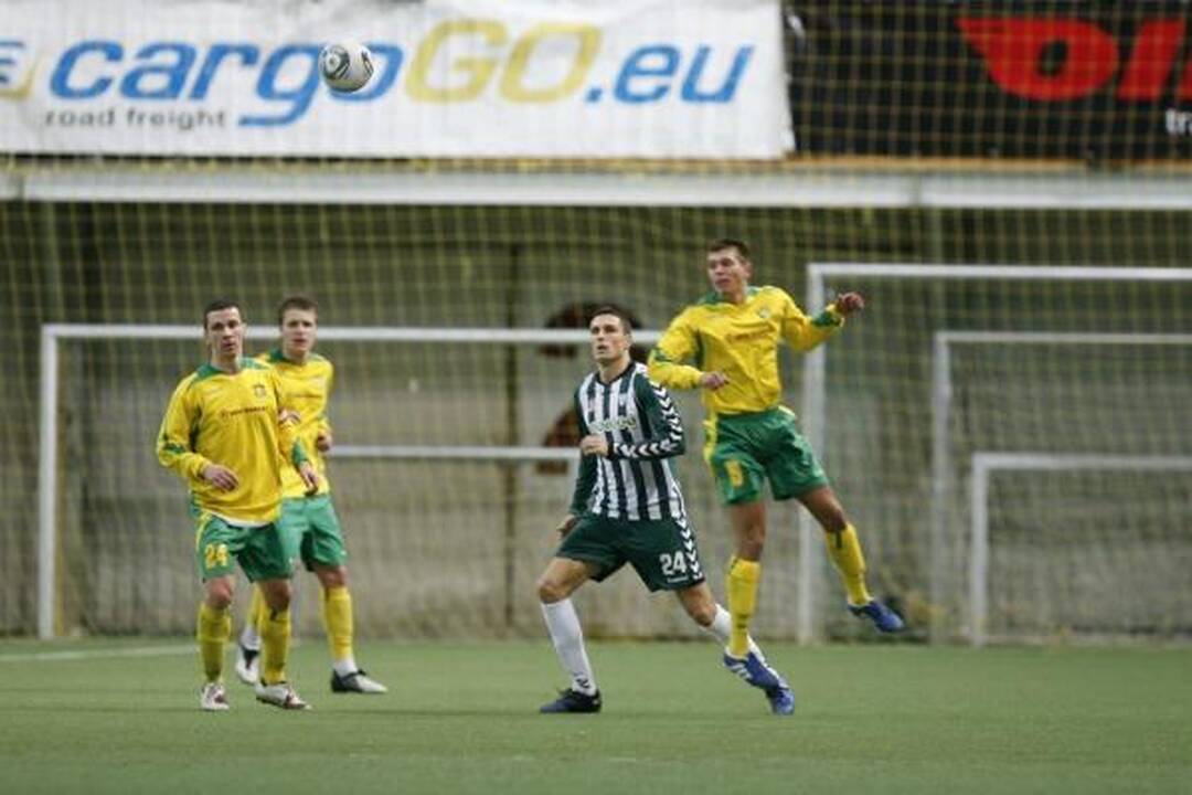 „Žalgirio“ futbolininkai pralaimėjo „Šiauliams“