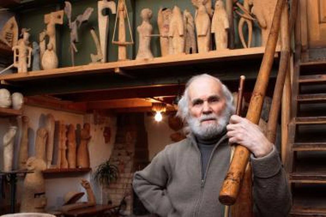 Skulptorius L.Strioga: „Svarbiausia - būti žmogumi“