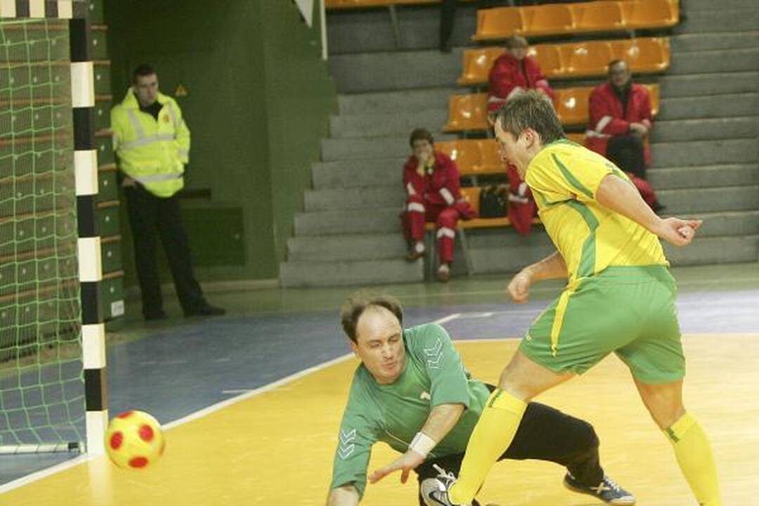 Lietuvos salės futbolo rinktinėje - nauji žaidėjai