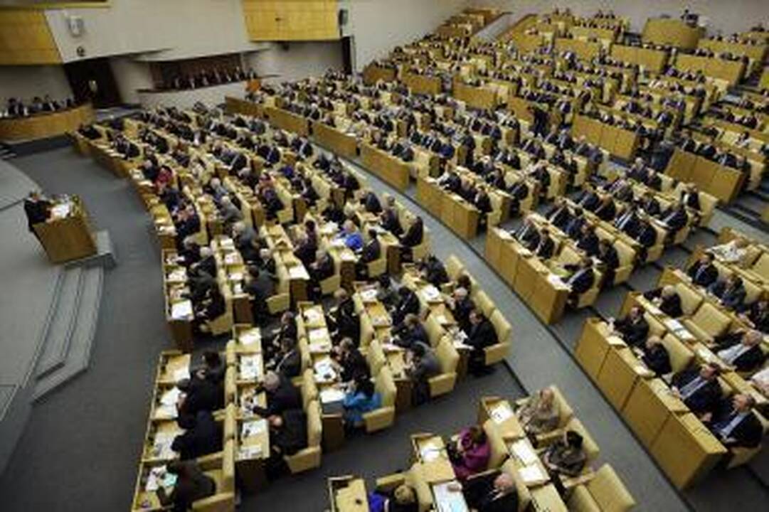 Rusijos parlamentas pirmuoju svarstymu pritarė START