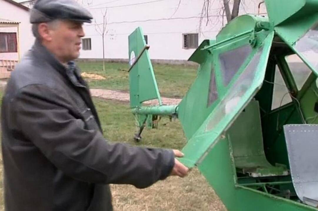 Savo rankomis ukrainietis sukūrė 7 lėktuvus