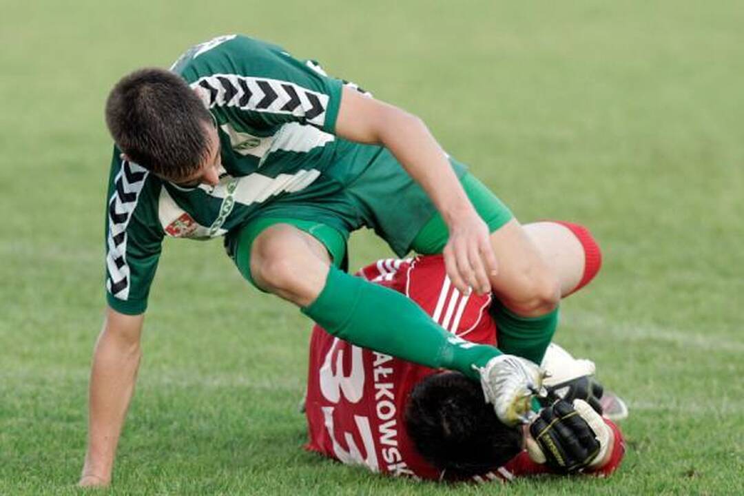 Žalgirio mūšį žalgiriečiai pažymėjo lygiosiomis su "Lechia"