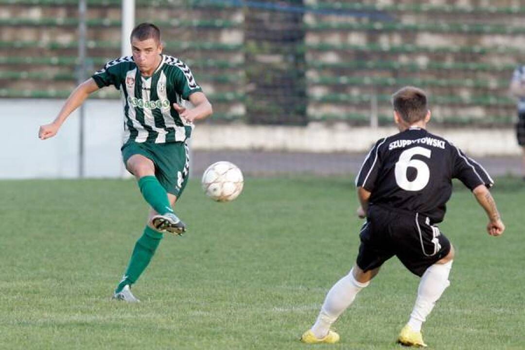 Žalgirio mūšį žalgiriečiai pažymėjo lygiosiomis su "Lechia"