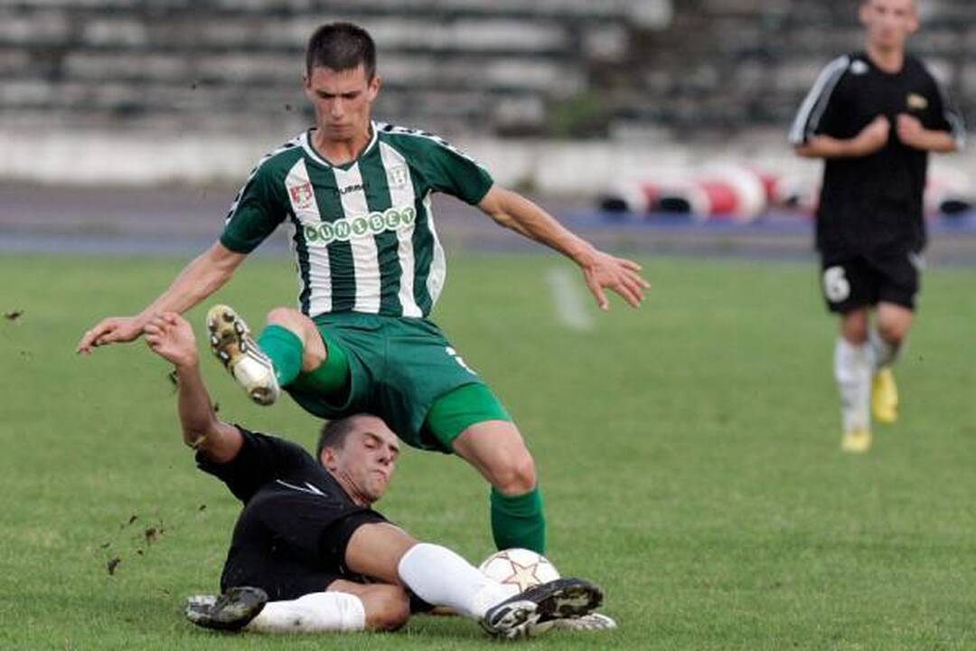Žalgirio mūšį žalgiriečiai pažymėjo lygiosiomis su "Lechia"