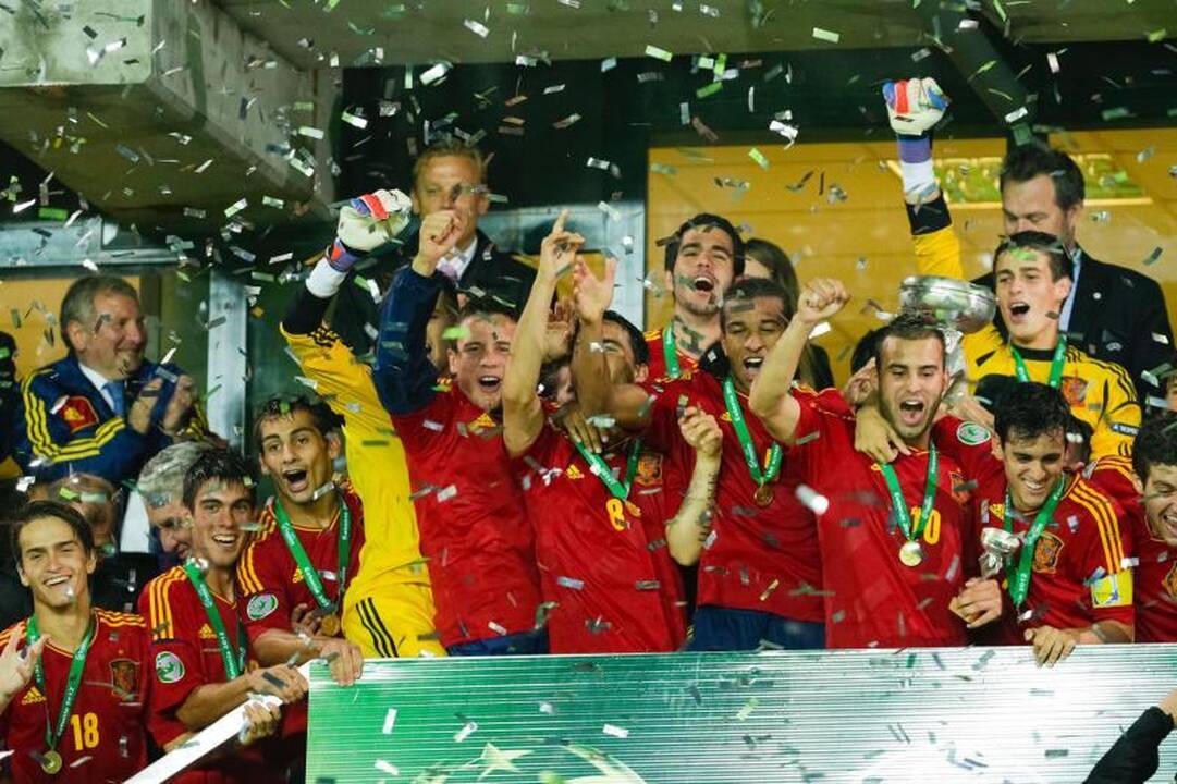 Europos jaunimo čempionais taip pat tapo ispanai