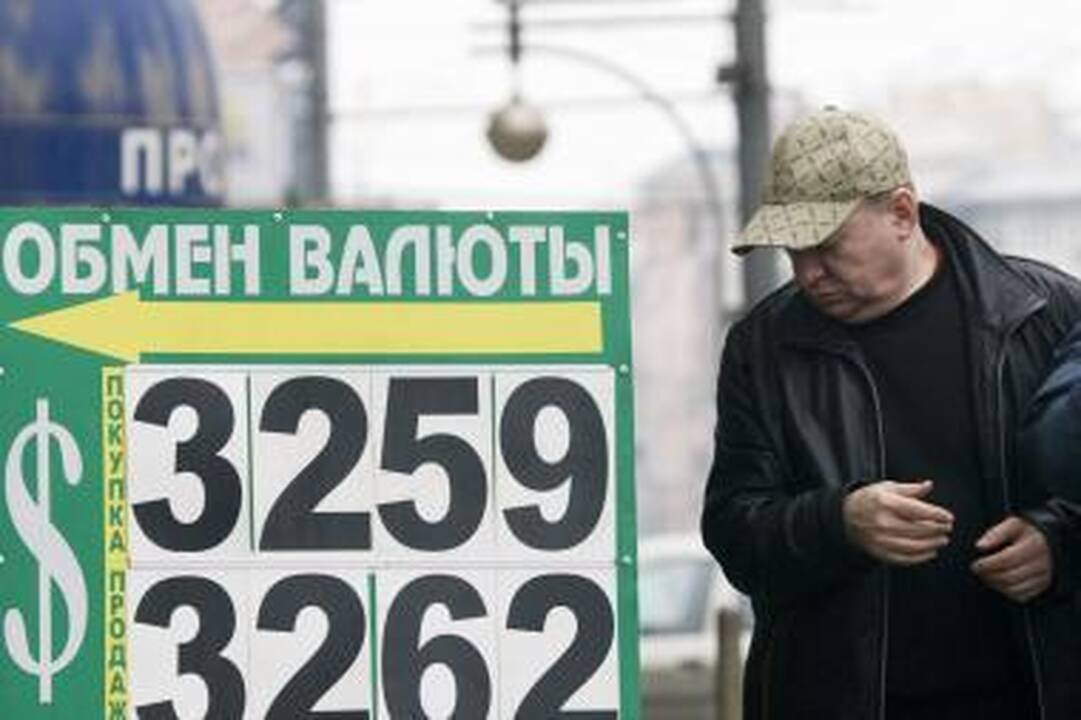 Drastiškas rublio kritimas smogia Lietuvos verslininkams