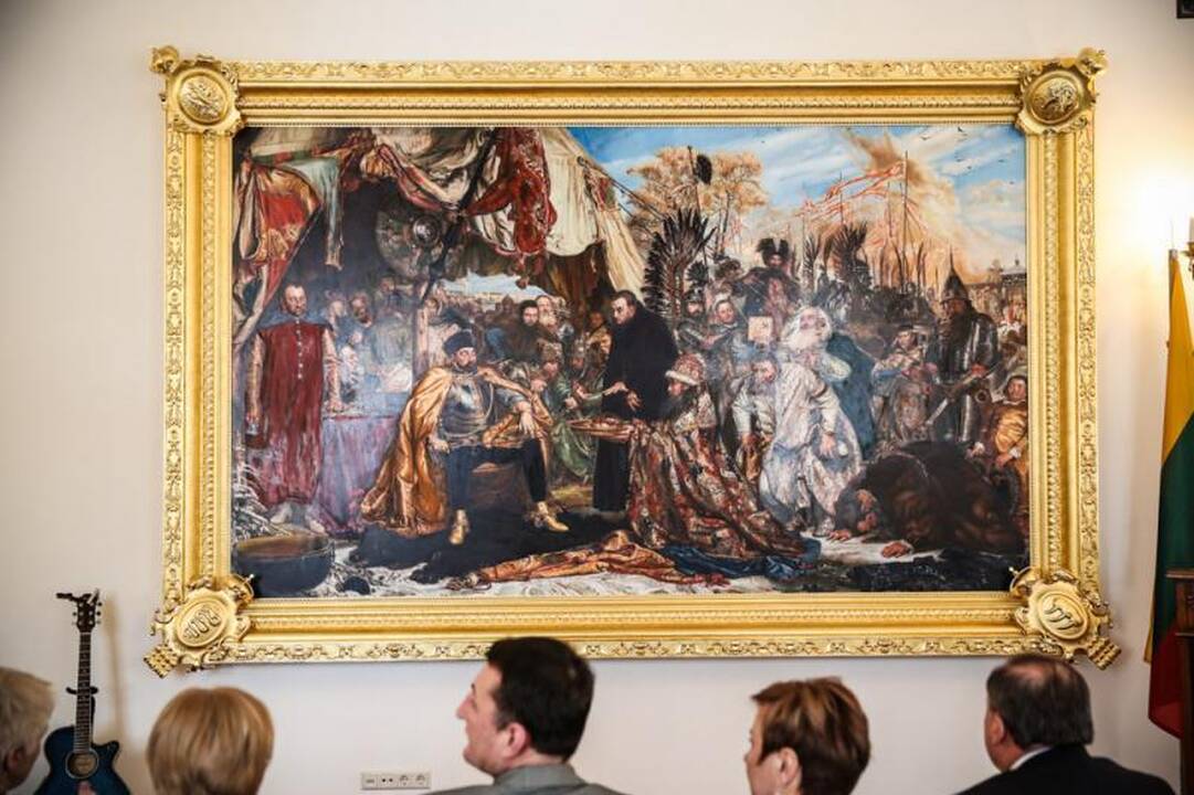 Raudondvario dvare – įspūdingo istorinio paveikslo pristatymas