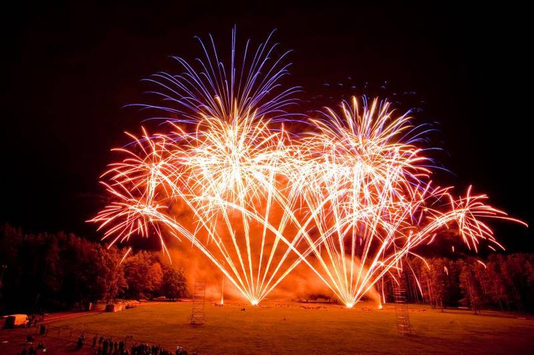 Sostinės Vingio parke – fejerverkų festivalis
