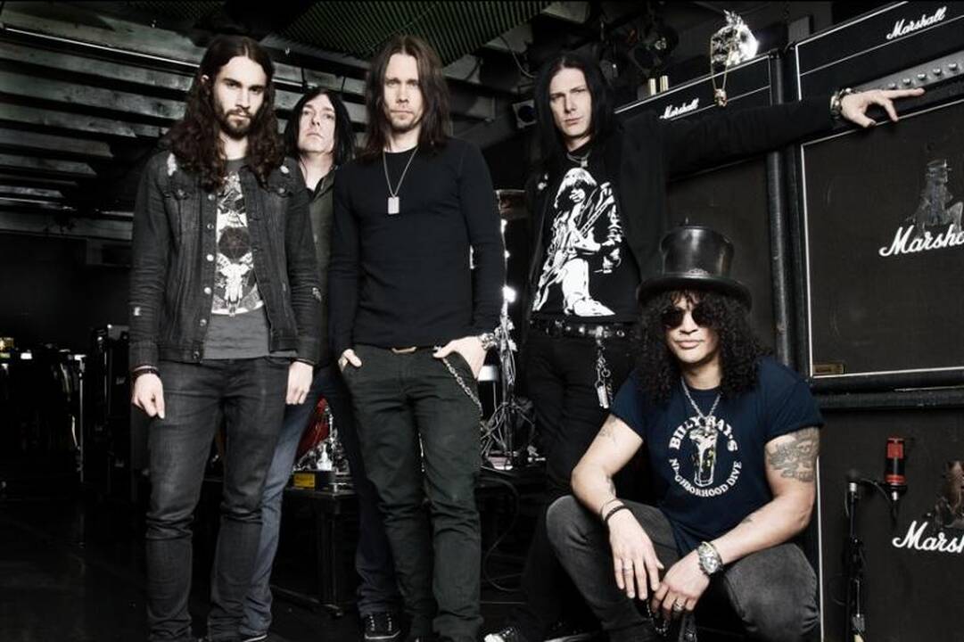 „Guns N‘ Roses“ gitaristas Slashas – jau Kaune!