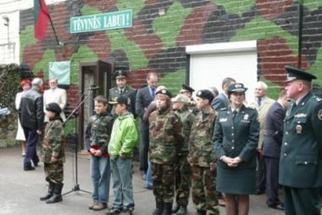 „Lūšiukai“ gavo generolo P.Plechavičiaus vardą