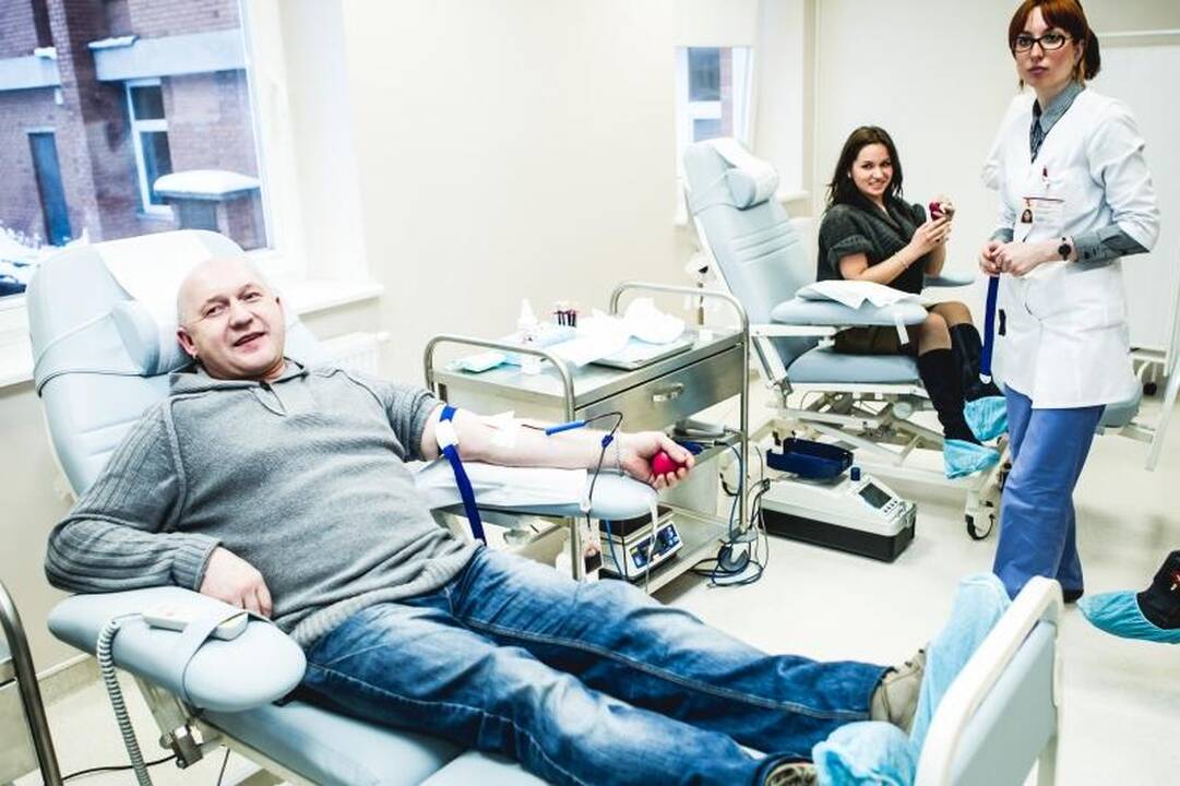 Studentiškas choras Kauno klinikoms paaukojo apie 5 litrus kraujo 