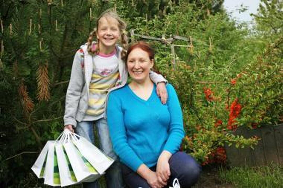 Šeimos dienos proga staigmena gausiai kauniečių šeimai