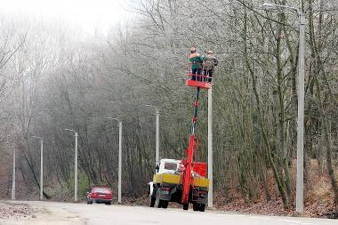 Rajono seniūnai raginami netaupyti apšvietimui