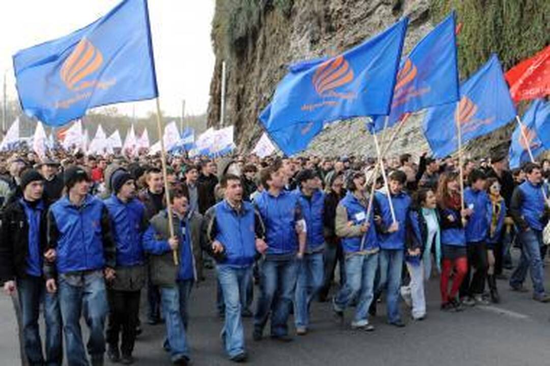 Tbilisyje tęsiasi opozicijos protesto akcija
