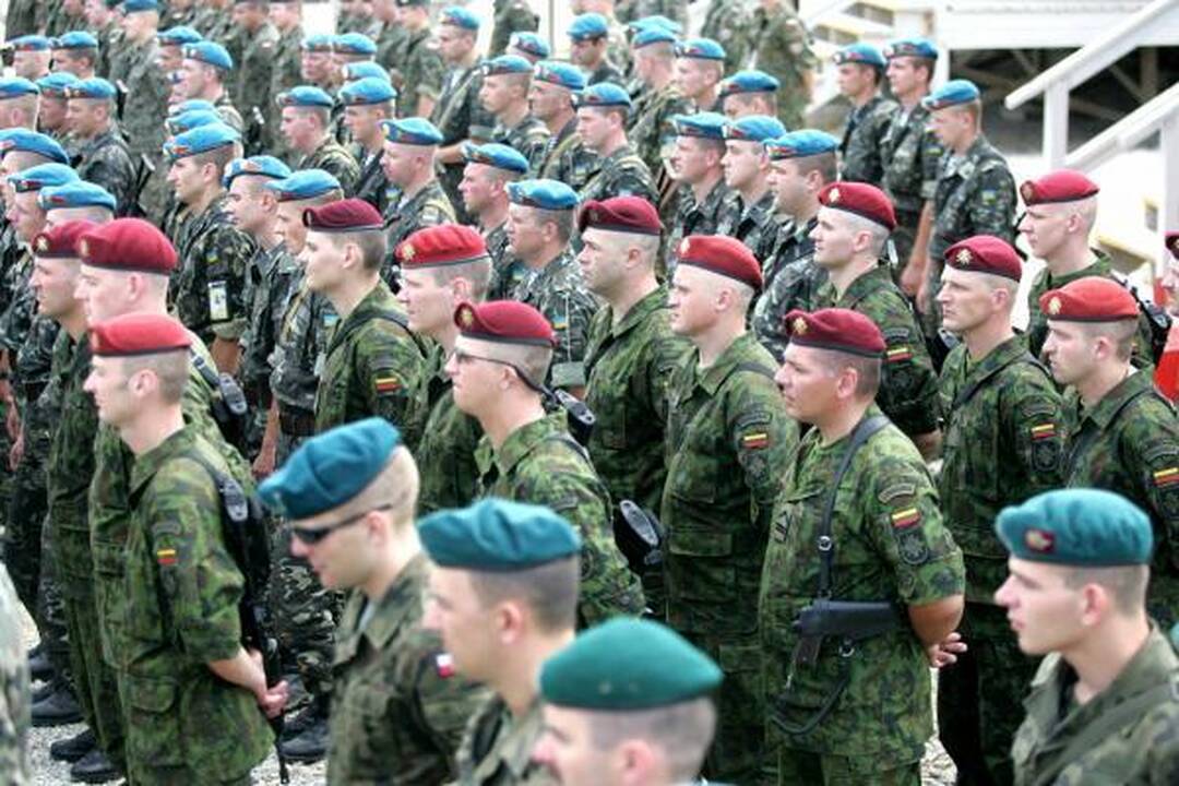 Fizinio parengtumo testą išlaiko keturi iš penkių kandidatų į Lietuvos kariuomenę