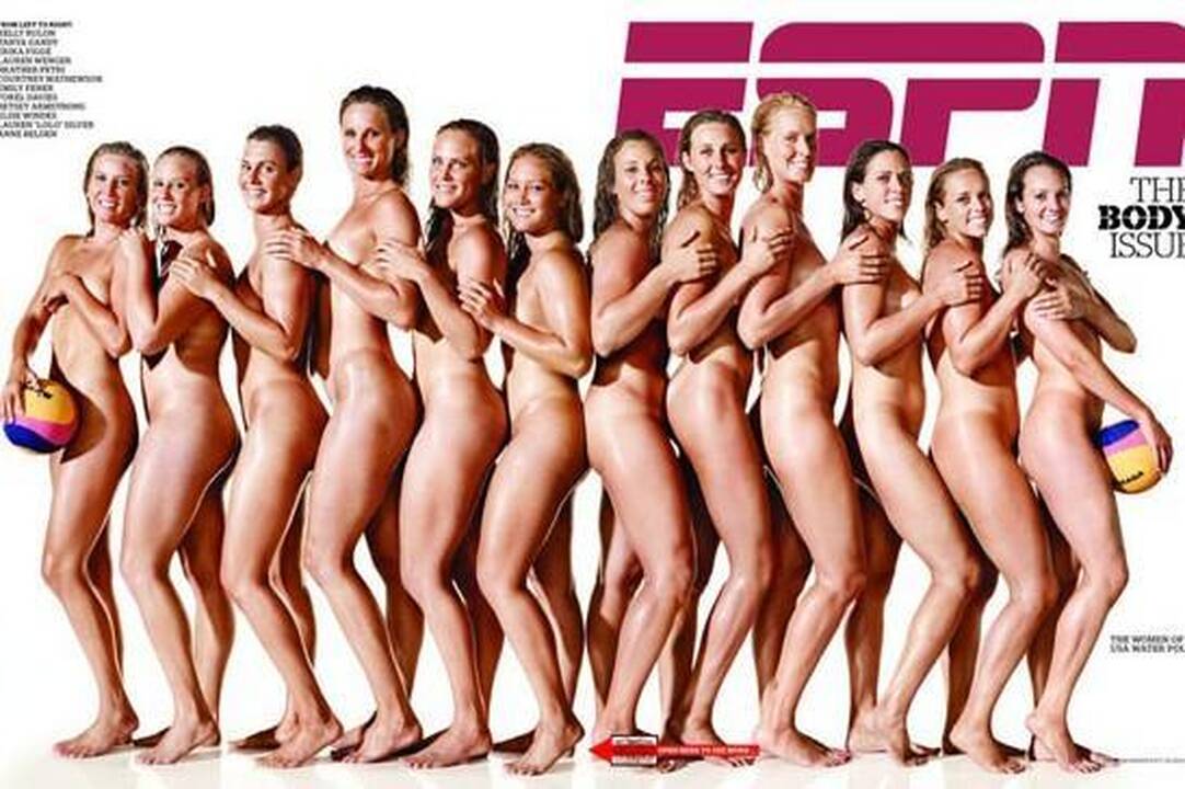 JAV spalio 7 pasirodys kalendorius su apsinuoginusiais sportininkais