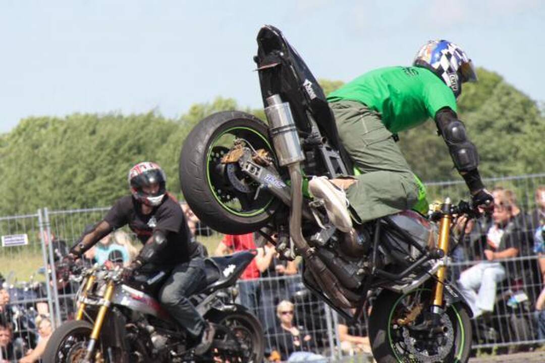 Miestą drebinusi baikerių fiesta baigėsi
