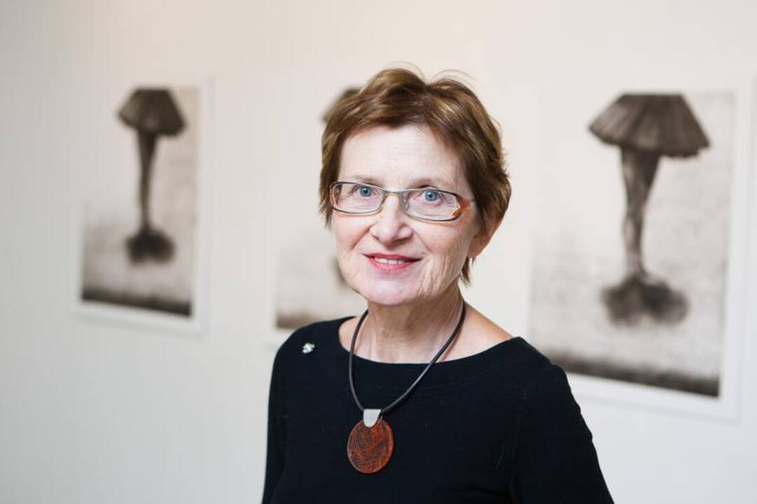 Atidaryta N. Šaltenytės paroda „Kita pusė“