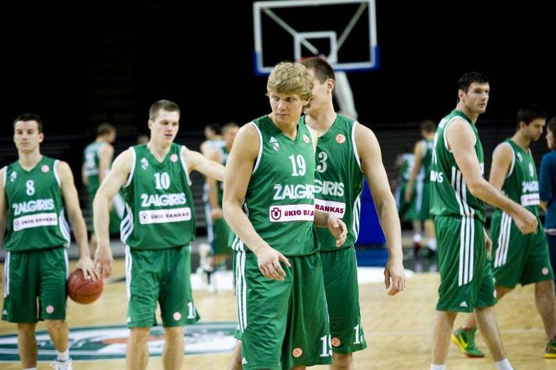 Žalgiriečių fotosesija: be grimo, bet su pakilia nuotaika