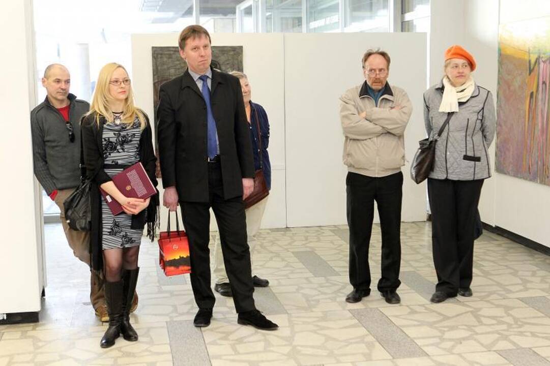Vilniaus ir Kauno dvimiesčio idėja – tapytojų darbuose