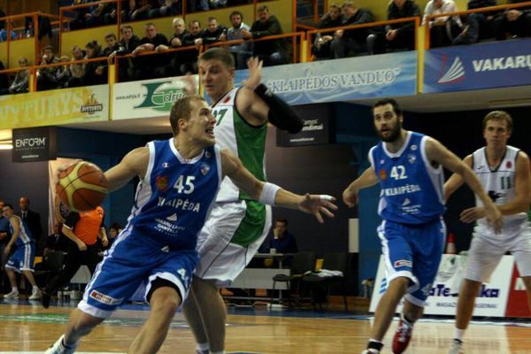 R.Kuncaitis džiaugėsi „Neptūno“žaidėjų kovingumu