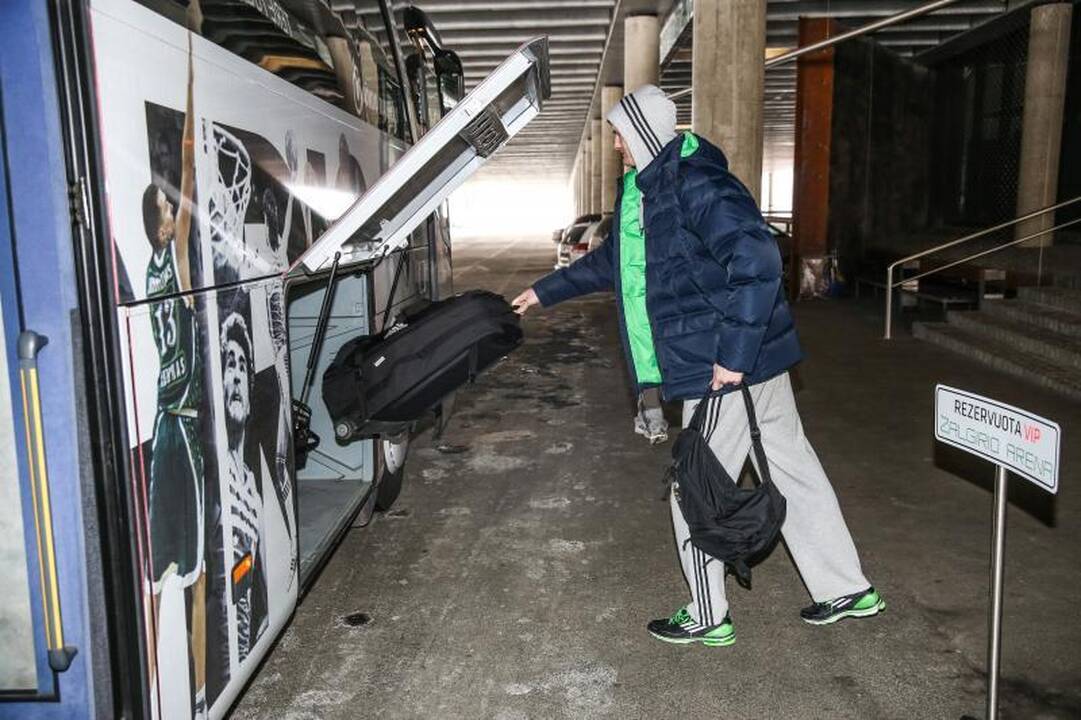 Į Maskvą išvykęs „Žalgiris“: tegul CSKA rengiasi bekompromisiam mūšiui