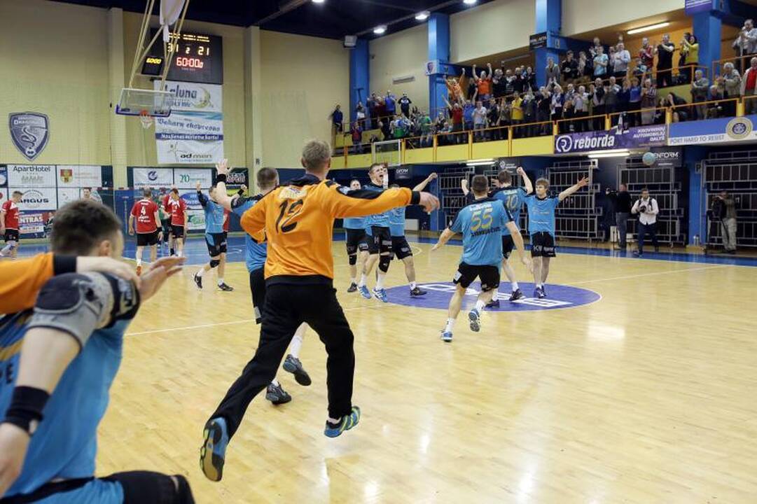 „Dragūnas“ - ketvirtąkart iš eilės Lietuvos rankinio lygos čempionas