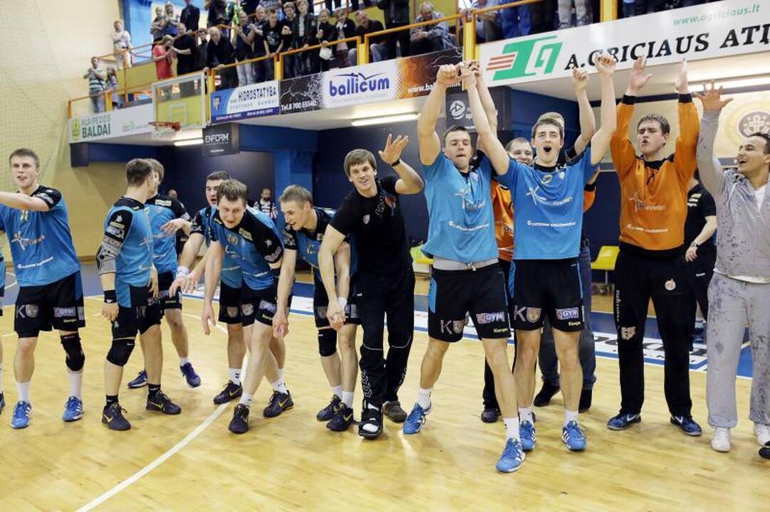 „Dragūnas“ - ketvirtąkart iš eilės Lietuvos rankinio lygos čempionas