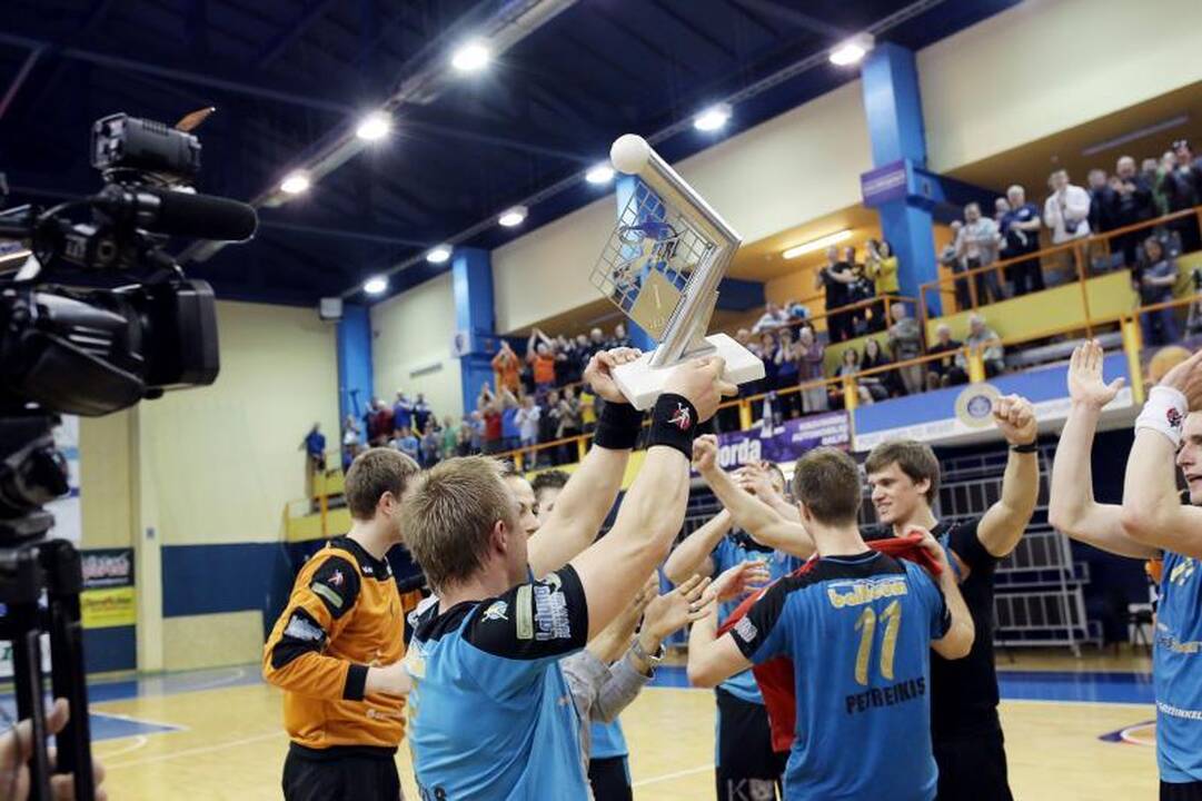 „Dragūnas“ - ketvirtąkart iš eilės Lietuvos rankinio lygos čempionas