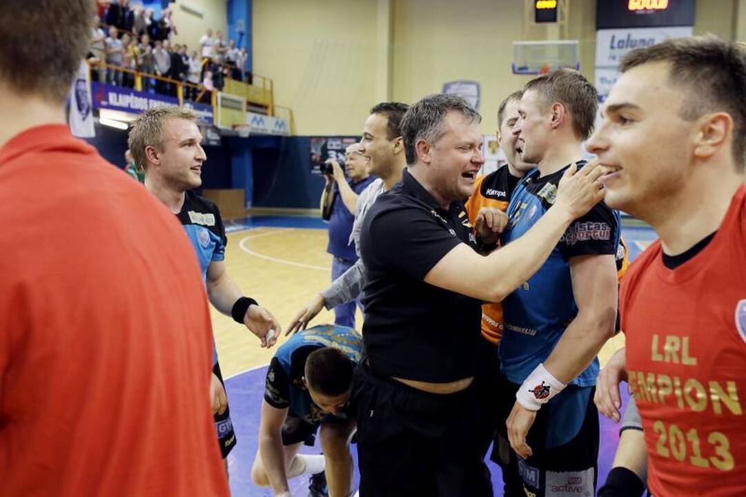 „Dragūnas“ - ketvirtąkart iš eilės Lietuvos rankinio lygos čempionas