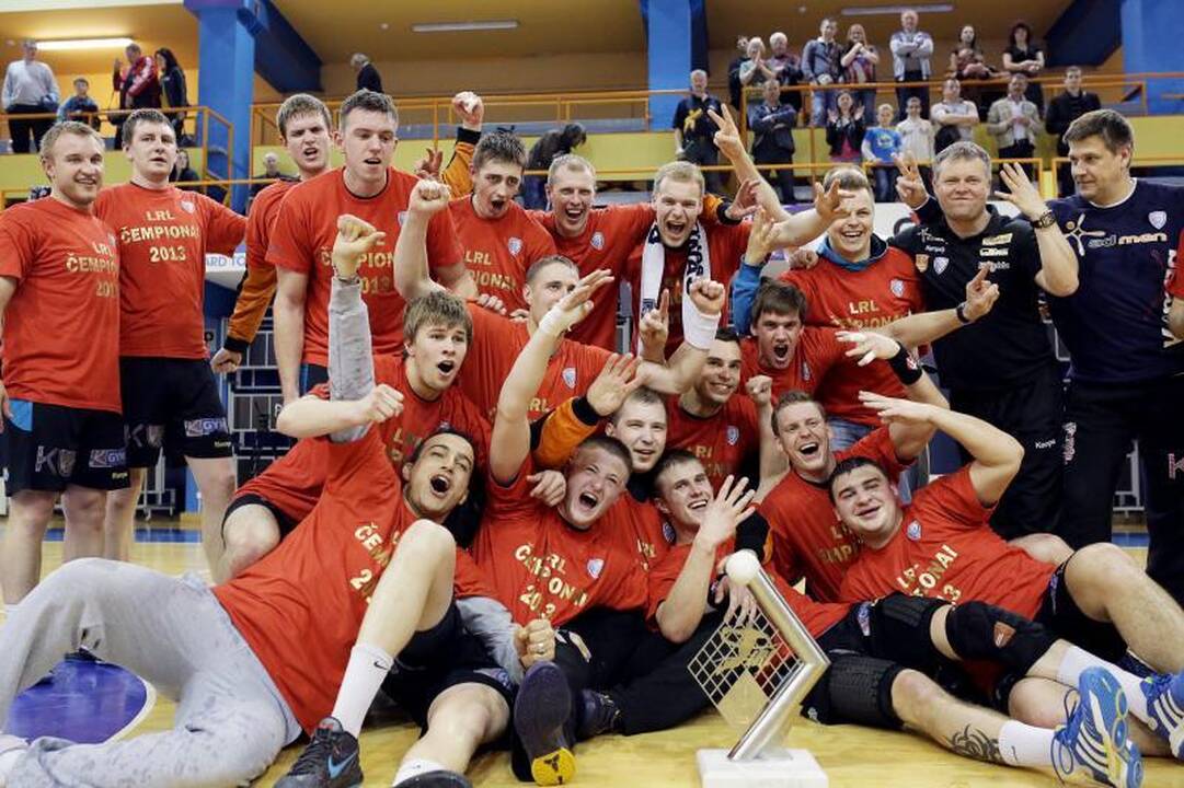 „Dragūnas“ - ketvirtąkart iš eilės Lietuvos rankinio lygos čempionas