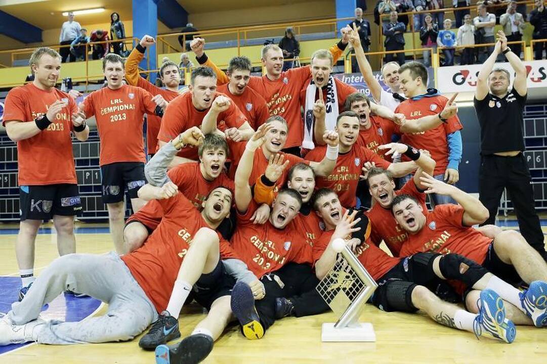 „Dragūnas“ - ketvirtąkart iš eilės Lietuvos rankinio lygos čempionas