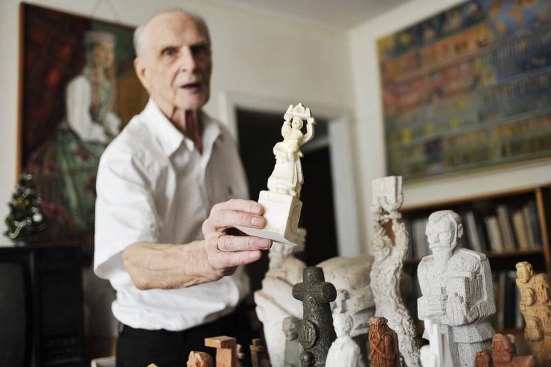 90-metis kraštotyrininkas L.Juozonis: aš dar turiu parako