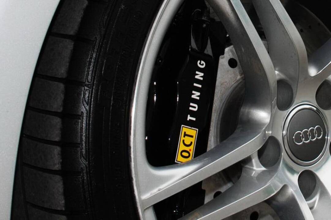 „Audi R8“: tobulo superautomobilio "tiuningas"