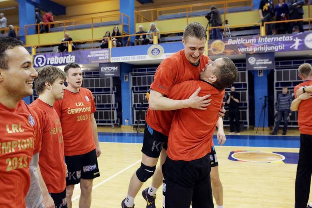 „Dragūnas“ - ketvirtąkart iš eilės Lietuvos rankinio lygos čempionas