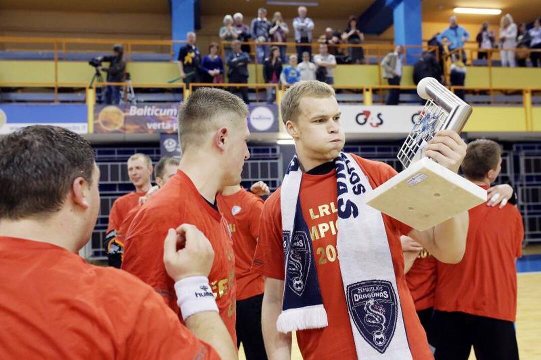 „Dragūnas“ - ketvirtąkart iš eilės Lietuvos rankinio lygos čempionas