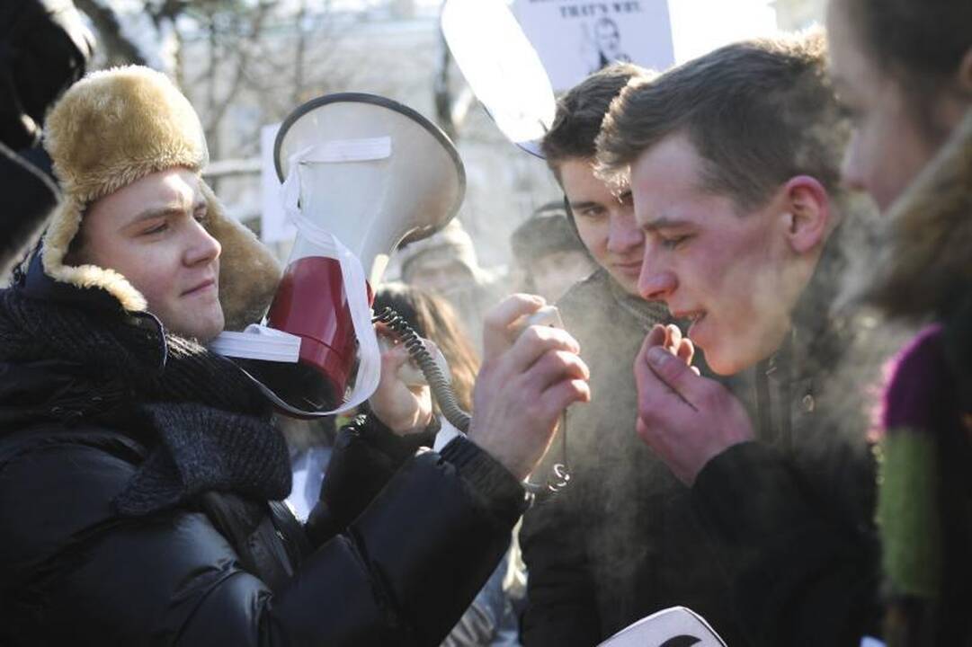 Protestuojančius prieš ACTA palaiko sostinės meras A.Zuokas