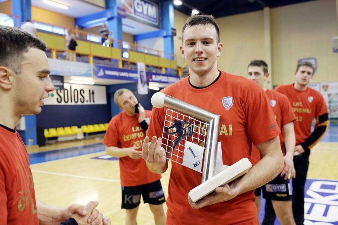 „Dragūnas“ - ketvirtąkart iš eilės Lietuvos rankinio lygos čempionas