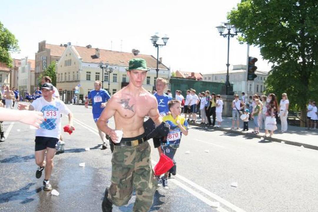 „Vilties bėgime“ dalyvavo tūkstančiai žmonių