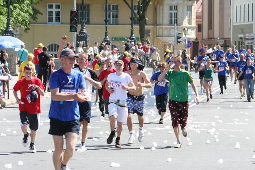 „Vilties bėgime“ dalyvavo tūkstančiai žmonių