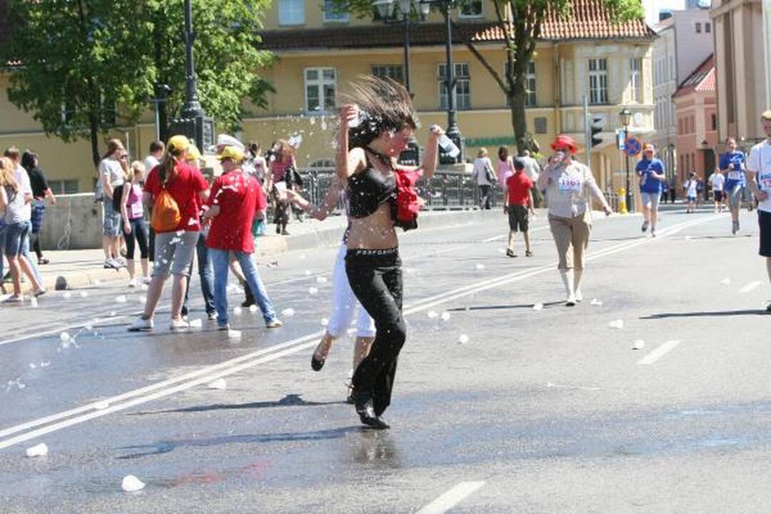 „Vilties bėgime“ dalyvavo tūkstančiai žmonių