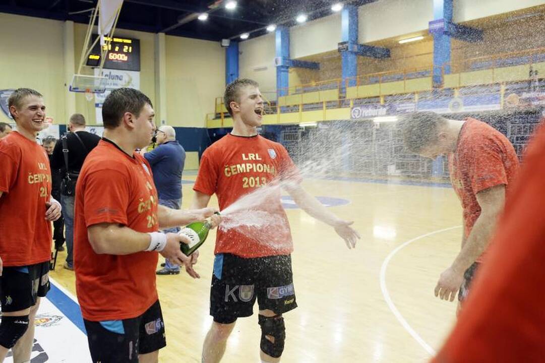 „Dragūnas“ - ketvirtąkart iš eilės Lietuvos rankinio lygos čempionas