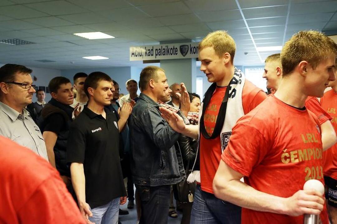 „Dragūnas“ - ketvirtąkart iš eilės Lietuvos rankinio lygos čempionas