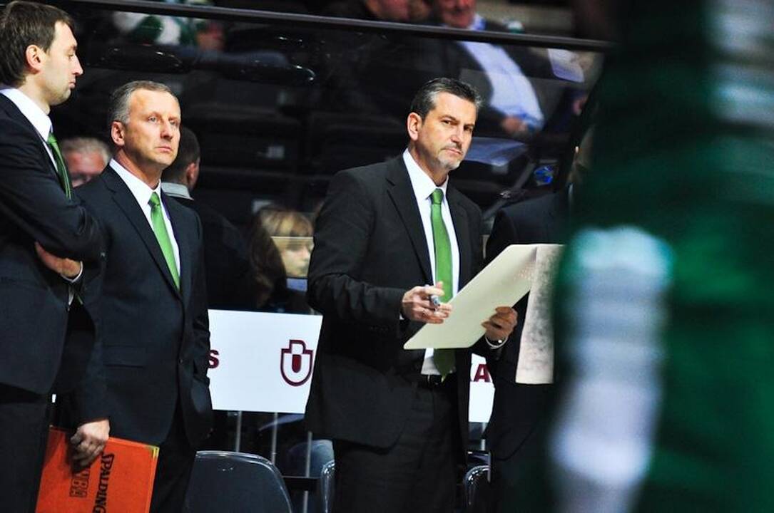 Pirmosiose rungtynėse naujoje arenoje „Žalgiris“ iškovojo pergalę