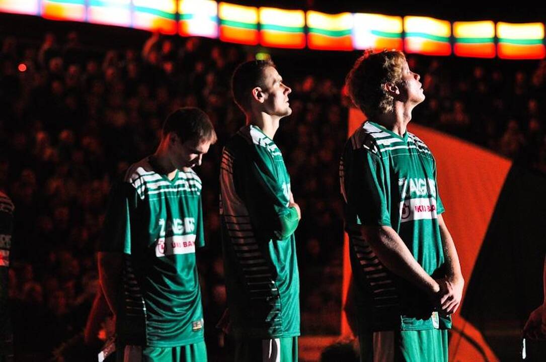 Pirmosiose rungtynėse naujoje arenoje „Žalgiris“ iškovojo pergalę