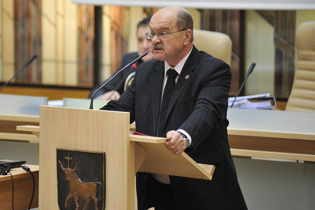 K.Kriščiūnas atleistas iš vicemero posto
