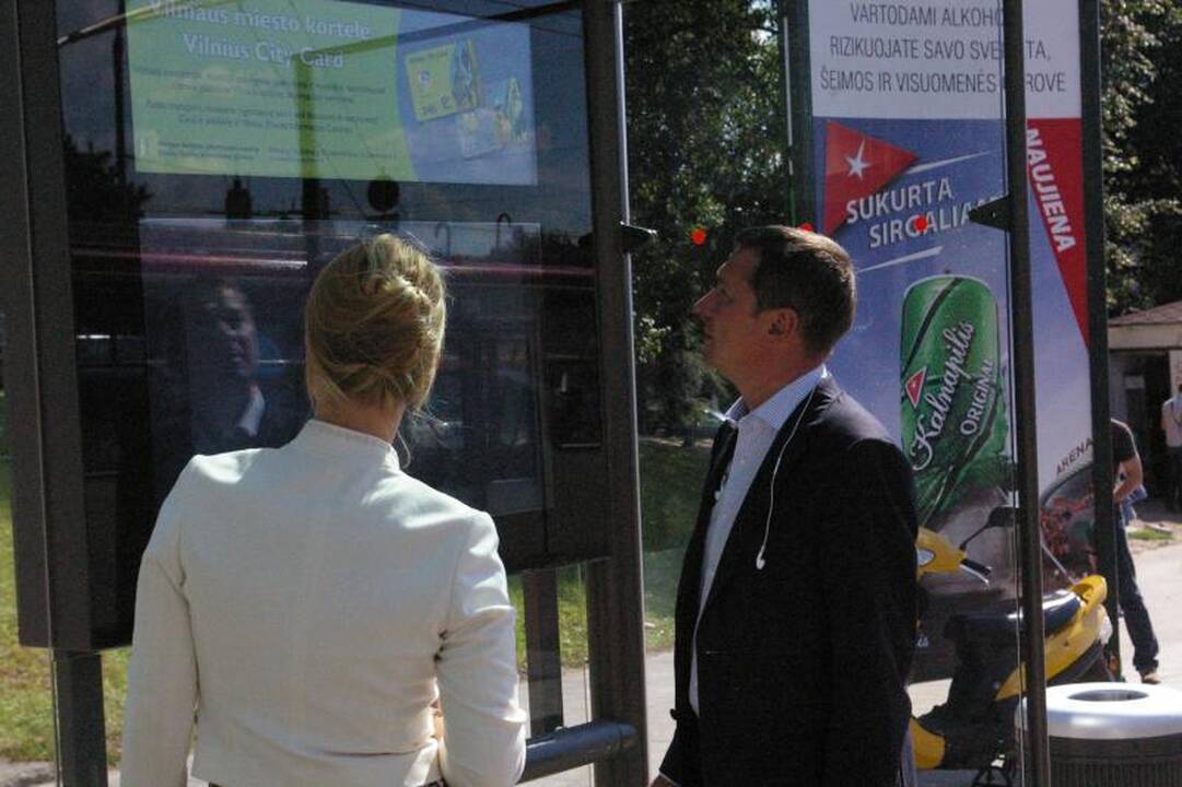 Stotelėse sostinėje - per 100 tūkst. Lt kainuojantys ekranai
