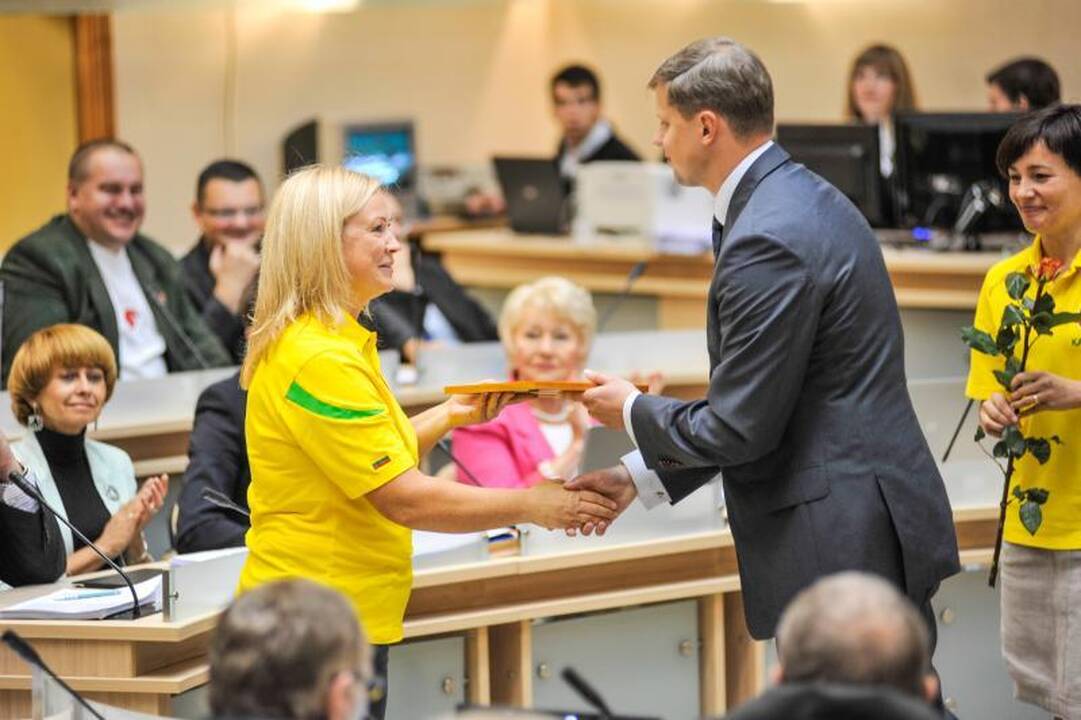 Kauniečiams Pietų Korėjoje teko rungtis ir pliaupiant liūčiai