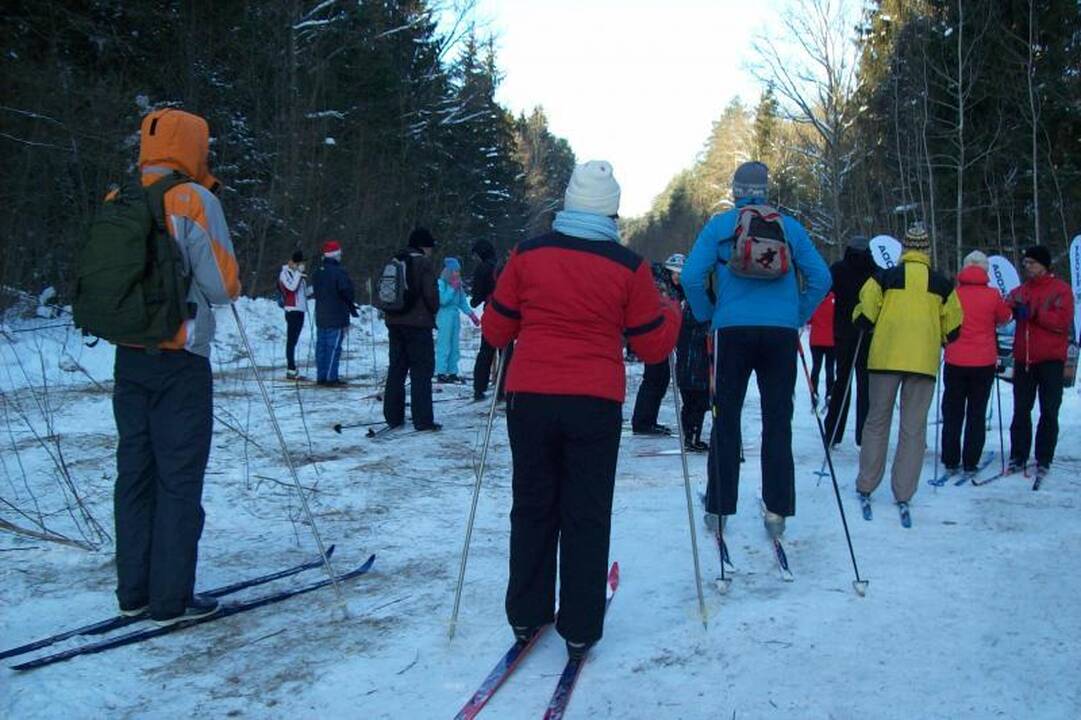 Speigo nepabūgo šimtai „Snaigės žygio“ dalyvių (naujokų įspūdžiai)