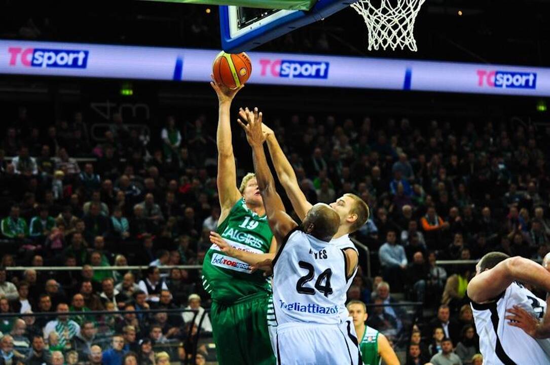 Pirmosiose rungtynėse naujoje arenoje „Žalgiris“ iškovojo pergalę